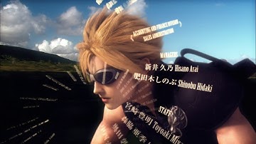Final Fantasy VII Advent Children Credits scene "Safe and Sound by Kyosuke Himuro ft. Gerard Way" HD