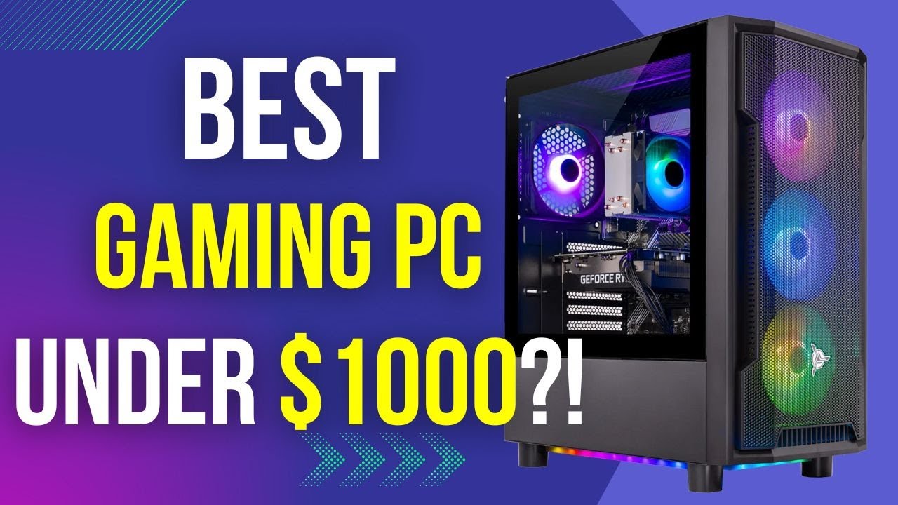 Absolute BEST Gaming PC Under $1000 in 2025! (Skytech Shadow Review)