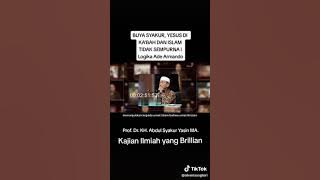 mantap.  Ade Armando bongkar siapa sebenarnya sosok Kyai Haji Buya Syakur Yasin Ma.