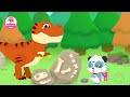 Gấu Trúc Kiki Đi Tìm Hóa Thạch Và Hồi Sinh Khủng Long| Little Panda Rescue Dinosaur | Babybus