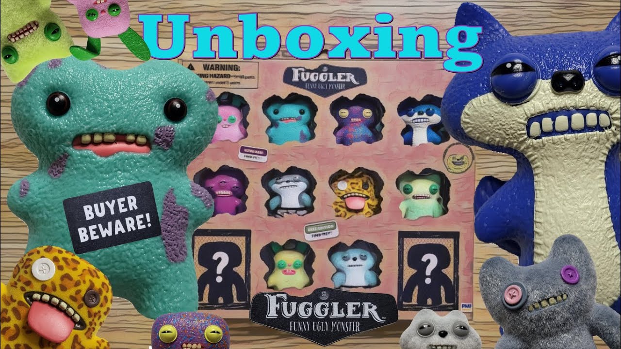Unboxing Fuggler Funny Ugly Monster Collectible Figures 12 Pack 