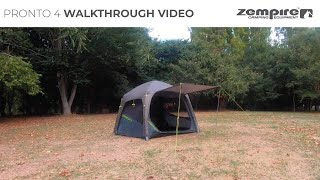 Zempire Pronto 4 - Walkthrough Video
Take a walk through our Pronto 4. Our best value for money air tent. The Pronto 4 is the next level in lightweight inflatable tents. A compact size and single inflation point make it our quickest and easiest tent yet. The exceptional airflow design is suited to warmer climates when ventilation is vital for comfort. The lightweight fabrics and simple design add up to a small and lightweight package for quick summer getaways.
Read more: https://bit.ly/30wDt7c
Facebook: https://bit.ly/3mdUvPj
Instagram: https://bit.ly/3pZPgDX Zempire Pronto 4 - Walkthrough Video