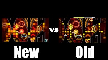 Geometry Dash 1.9/2.0 - Old Phobos and New Phobos Comparison (GSDeter)