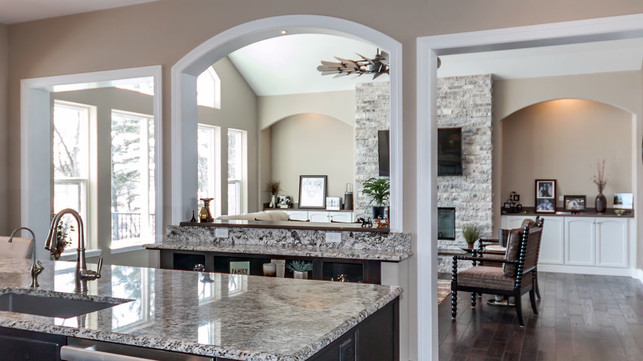 New Custom Designed Ranch Home on a Lake in Antioch IL YouTube