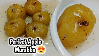 Apple Murabba Recipe | Saib Ka Murabba Banane Ka Asaan Tarika | Seb Ka Murabba Ghar Par