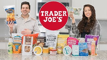 Taste Testing ALL The New Vegan Items at Trader Joe’s 😋