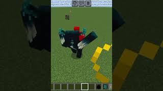 Warden Vs Obsidian Golem in Minecraft
