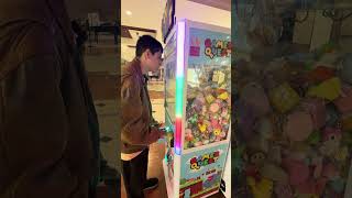 Sandwich keychain win at the Gamer Quest Mini Claw Machines at Towne Center at Cobb in Kennesaw GA