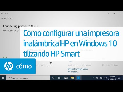 Cómo configurar una impresora inalámbrica HP en Windows 10 utilizando HP Smart | Impresoras HP | HP