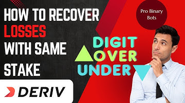 How to develop same Stake Recovery Over Under Deriv Bot? Video 55