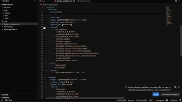 Bitcoin QA Academy Module 1.3 Part 4 - 4.1 Extend docker compose yml with LND services
