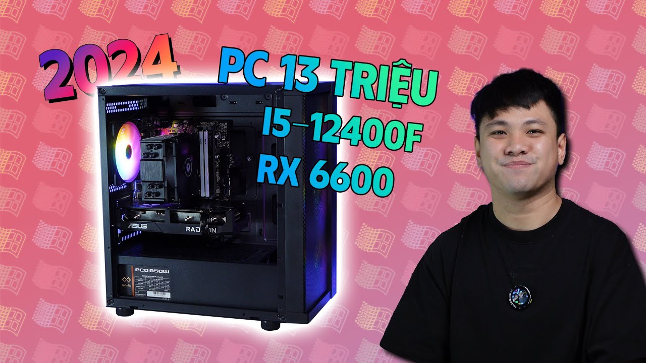 PC Gaming RX 6600 8G | Intel I5 12400F | Ram 16GB | 500GB SSD