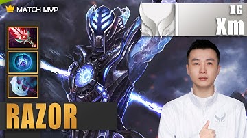 Razor Mid | XG.Xm | 7.34 NEW RAZOR 3RD SKILL TOO IMBA - RAZOR NEW META | 7.34 Gameplay Highlights