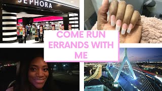 come run errands with me !!! (eyebrows, nails, Sephora)