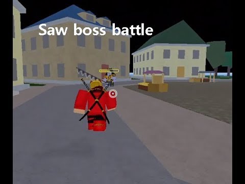 Blox Piece Saw Boss Battle Youtube - the saw blox piece