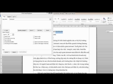 Video: Cách Tìm Một Từ Trong Tài Liệu