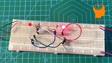 how to make flashing led on breadboard