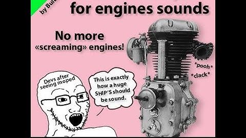 Correction pitch for the engines sounds (Stormworks mod preview)