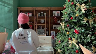 3주 만에 크리스마스 팝업 카페 만들며 보낸 11월 일상 브이로그 | Christmas Cafe Vlog