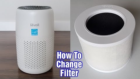 Levoit Core mini-P Air Purifier – How To Change Filter