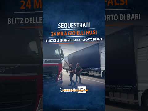 Video I gioielli falsi 'perfetti' pronti a fare il giro del mercato: blitz delle Fiamme Gialle a Bari