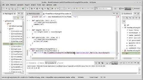 Fixed Record Length Files using Scala