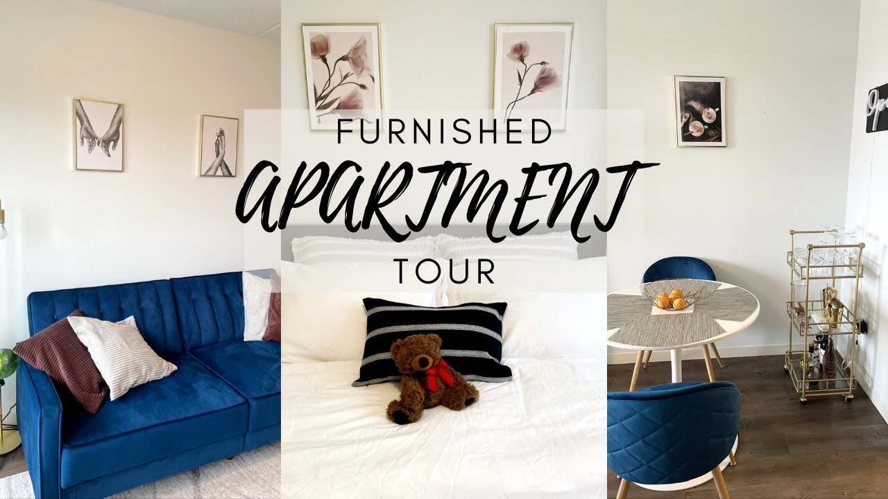 Furnished, Modern 1 Bedroom Apartment Tour in Ontario, Canada! YouTube