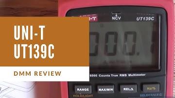 Uni-T UT139C Digital Multimeter REVIEW