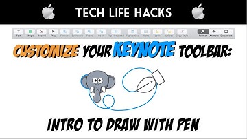 Customize Your Keynote Toolbar: Intro to Draw with Pen