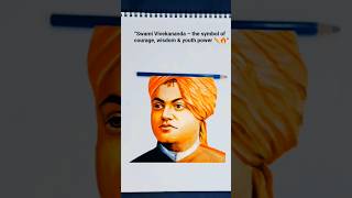 #SwamiVivekananda#VivekanandaDrawing#IndianMonk#YouthIcon#SpiritualArt#PencilSketch#PortraitDrawing🖌