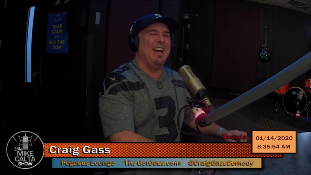 #Themikecaltashow Comedian Craig Gass