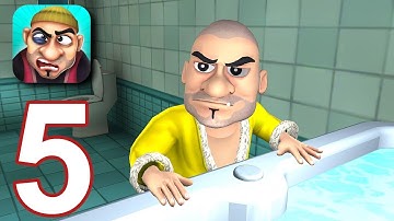 Scary Robber Home Clash - Gameplay Walkthrough part 5 - level 14 (iOS, Android)