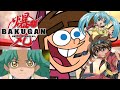 Bakugan Battle Brawlers Akira Vs Jewls Vs Runo Vs Dan Bakugan 