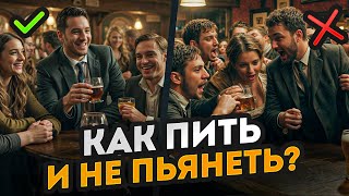 5 полезных хитростей, чтобы не страдать утром! Как много ПИТЬ и НЕ ПЬЯНЕТЬ?