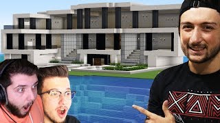 MİNECRAFT'ta SÜPER VİLLA YAPTIM !! *oyunun en iyi evi*