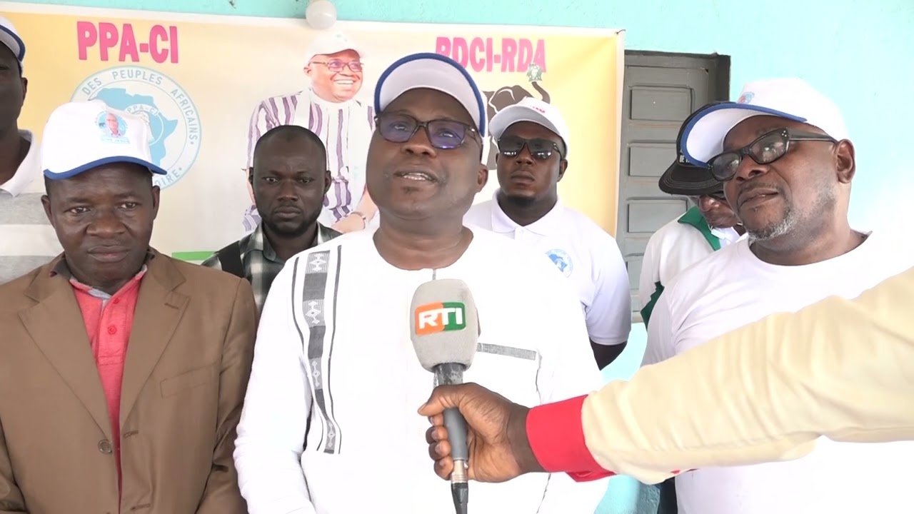 Municipales 2023 à Guiglo : Jésus Sihé et Sévérin Baillet en campagne