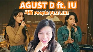 Agust D 'People Pt.2 (feat. IU)' Live Clip (60\