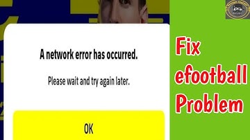 Fix efootball 2022 network error problem | pes2022 mobile network problem | network error occurr pes