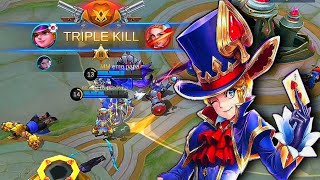 HARLEY NO DEATHS RANK GAMEPLAY S21 MOBILE LEGENDS BANG BANG