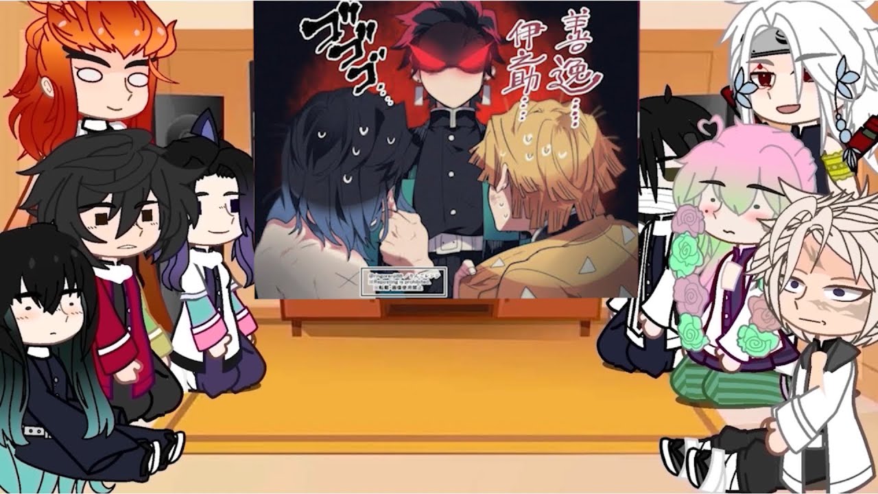 Hashiras React To TikToks (meme) + Random Things || Full Ver || Demon Slayer Spoilers !!! 👑👑