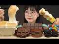 ASMR 마시멜로우 스모어딥🍡 초콜릿 디저트🍫 먹방 MARSHMALLOWS & CHOCOLATE DESSERTS EATING SOUNDS MUKBANG