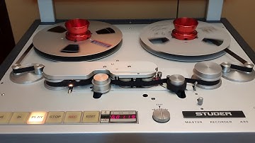 Black Rain - Studer A80RC - 1/2 Inch - 30ips