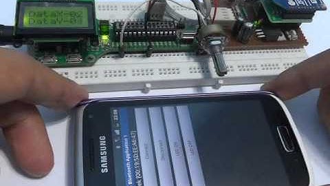 Android - PIC via Bluetooth (Accelerometer)