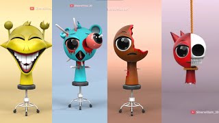 Help ! Incredibox sprunki Mr Brud , Sky , Simon and Mr Red #animation #sprunk