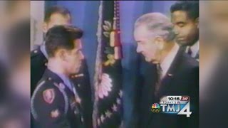 Behind the story: Mike interviews an American hero