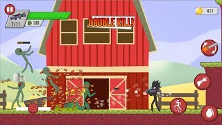 Stickman Zombie Shooter - Epic Stickman Games Android Gameplay screenshot 2