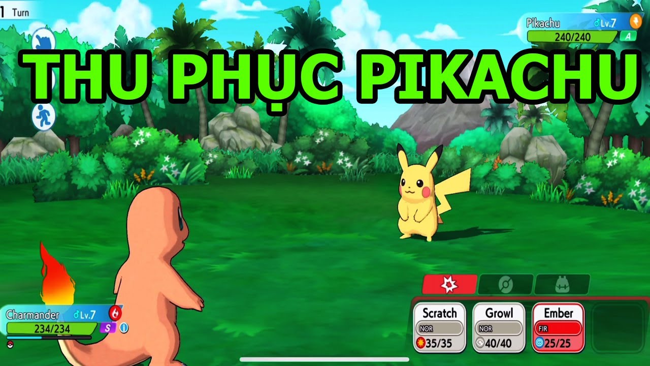Game Pokemon 3D Trên Điện Thoại Lối Chơi Cổ Điển Thu Phục Pikachu Và  Charmander - Top Game Hay - Youtube