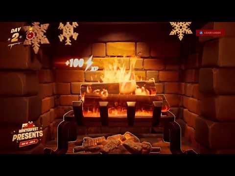 fortnite-|-free-xp-glitch/bug!?!-[winterfest---fire-place]