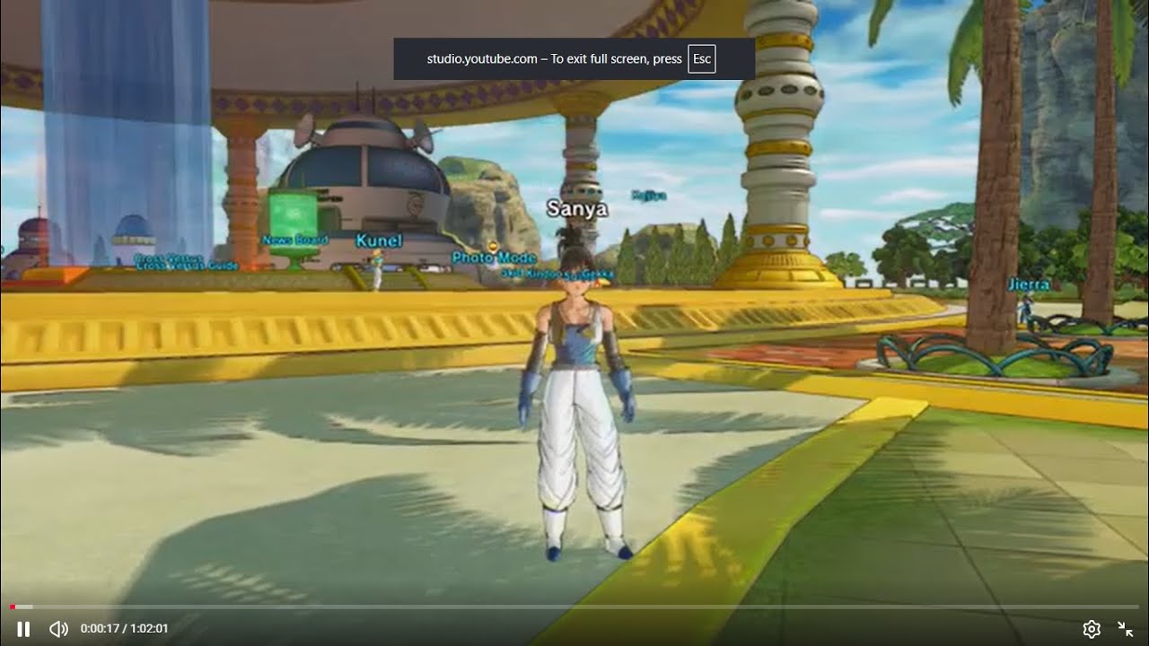 DRAGON BALL XENOVERSE 2 GAMEPLAY(First YT upload)