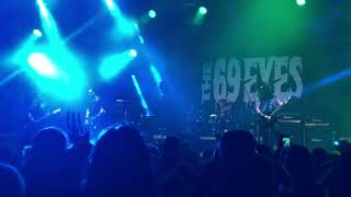 The 69 Eyes - Betty Blue (live) @ Rockmaraton festival 2018 Dunaújváros Hungary